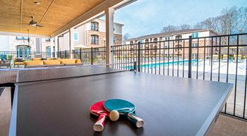 Indoor and Outdoor Resident Lounge with Wi-Fi at Comet Bermuda Run, North Carolina